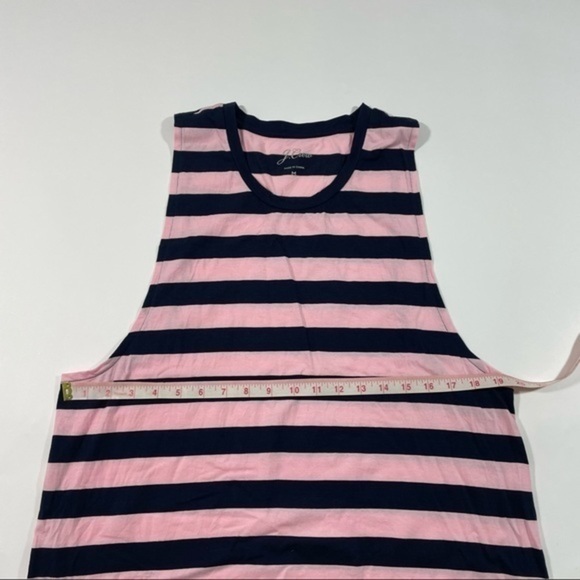 J Crew Womens Stripe Oversized Muscle Tank Top - Picture 8 of 8